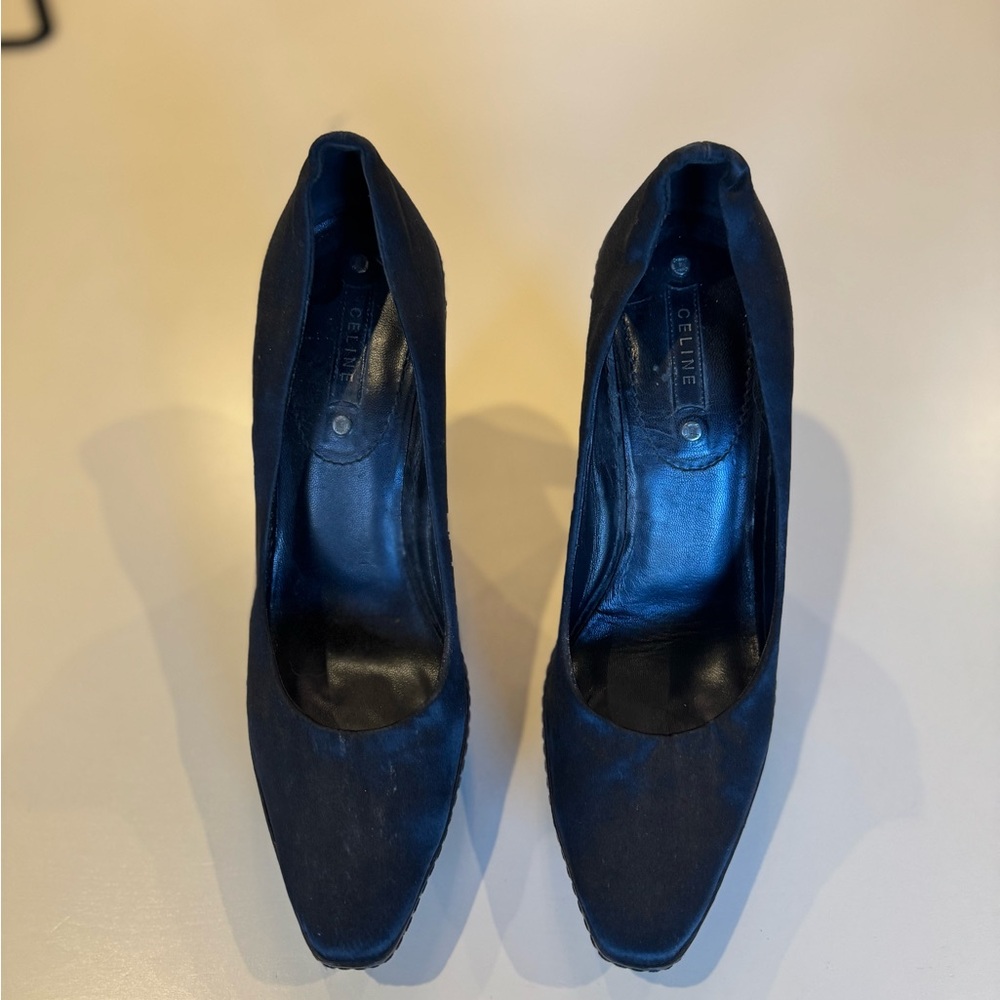 Celine Women's Black Pumps - Paris runway